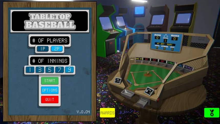 Скриншот 1 к игре Tabletop Baseball