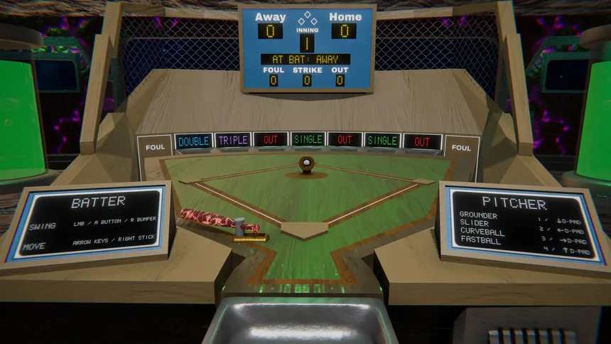 Скриншот 2 к игре Tabletop Baseball