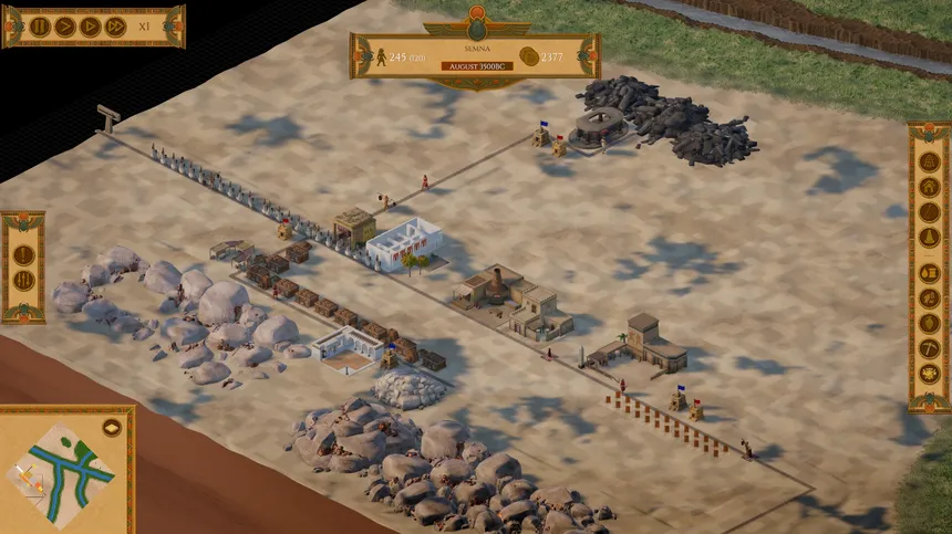 Скриншот 1 к игре Tutankhamun – Builders of the Eternal
