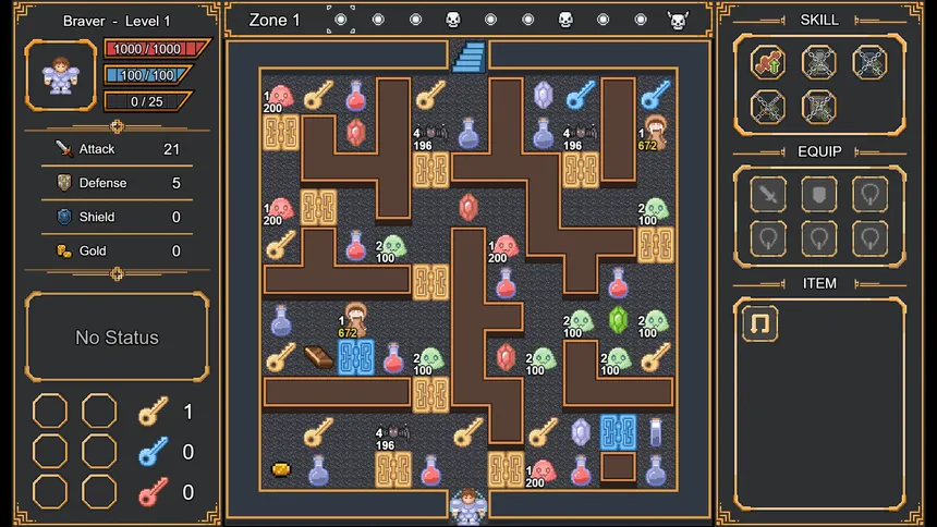 Скриншот 1 к игре Magic Tower: Legion