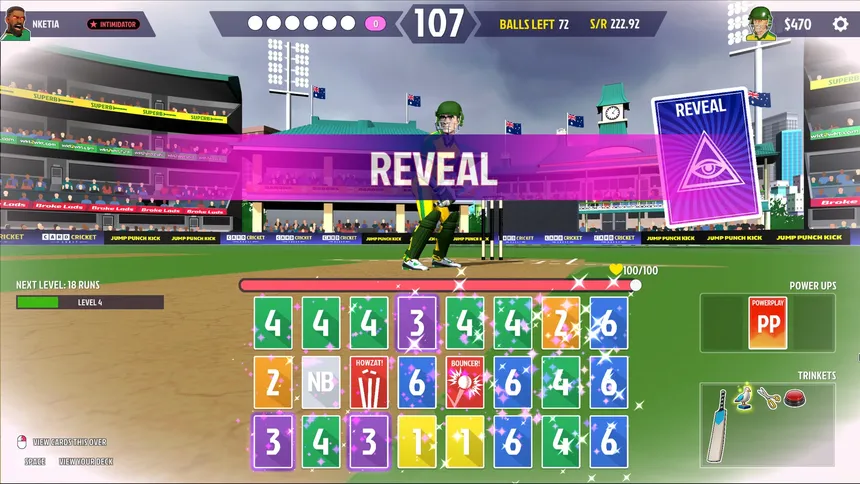 Скриншот 2 к игре Card Cricket Quest