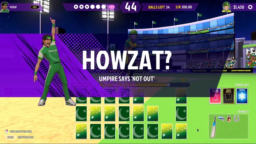 Скриншот 3 к игре Card Cricket Quest