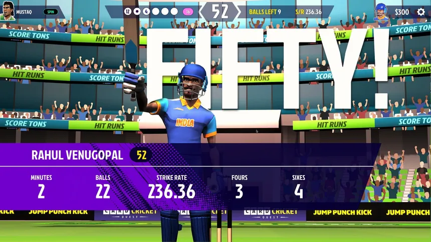 Скриншот 5 к игре Card Cricket Quest