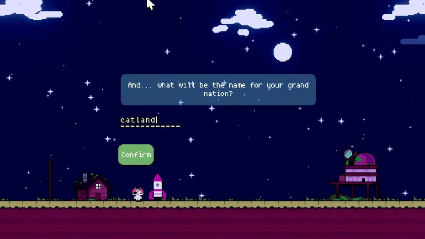 Скриншот 1 к игре Cats to the Moon