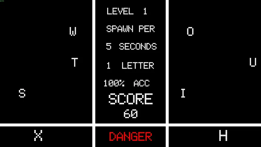 Скриншот 1 к игре Typing Challenge