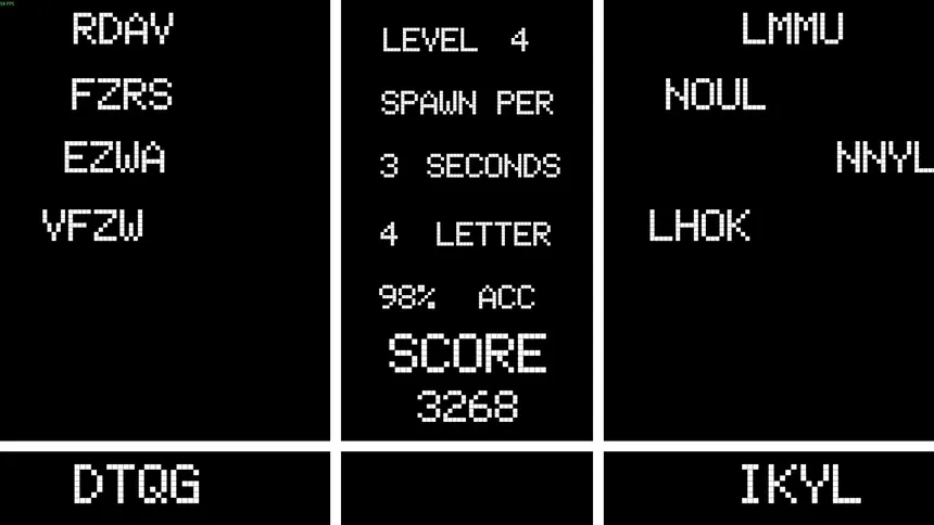 Скриншот 2 к игре Typing Challenge