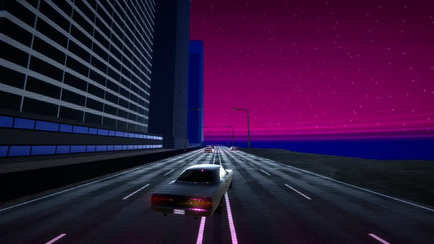 Скриншот 4 к игре VHS Velocity Retro Horizon