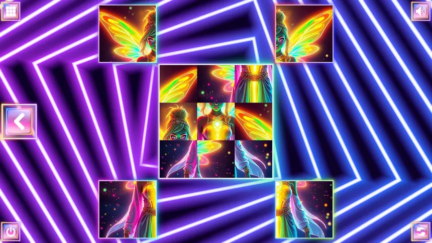 Скриншот 1 к игре Neon Fantasy: Fairies