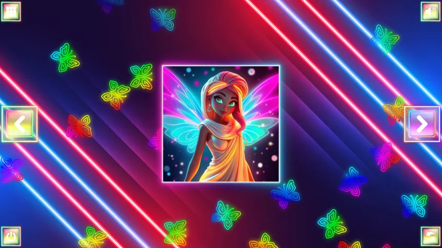 Скриншот 4 к игре Neon Fantasy: Fairies