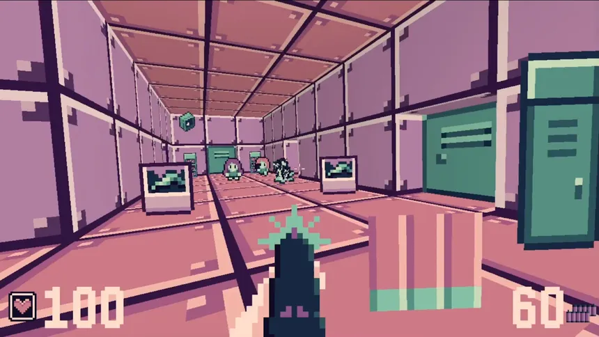 Скриншот 1 к игре Robot Space Frenzy