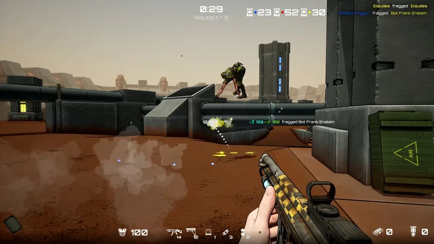 Скриншот 2 к игре Tommygun's Frag