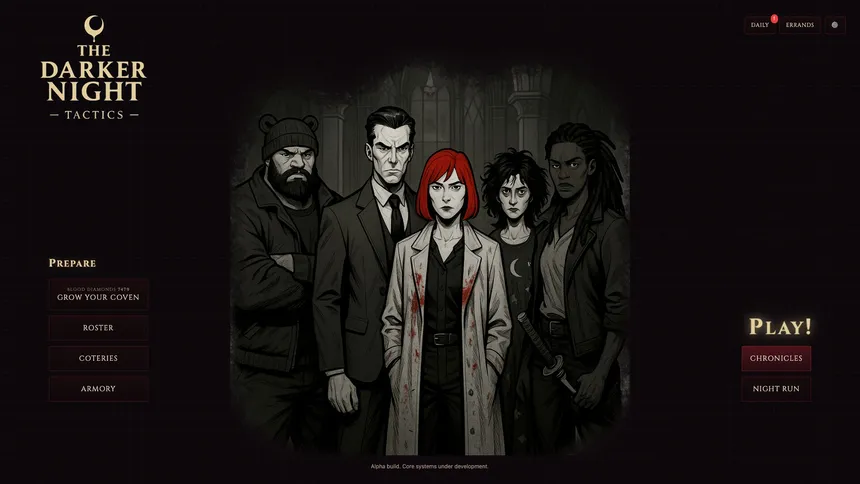 Скриншот 1 к игре The Darker Night - Tactics