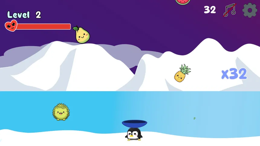 Скриншот 1 к игре FruitFall Catcher