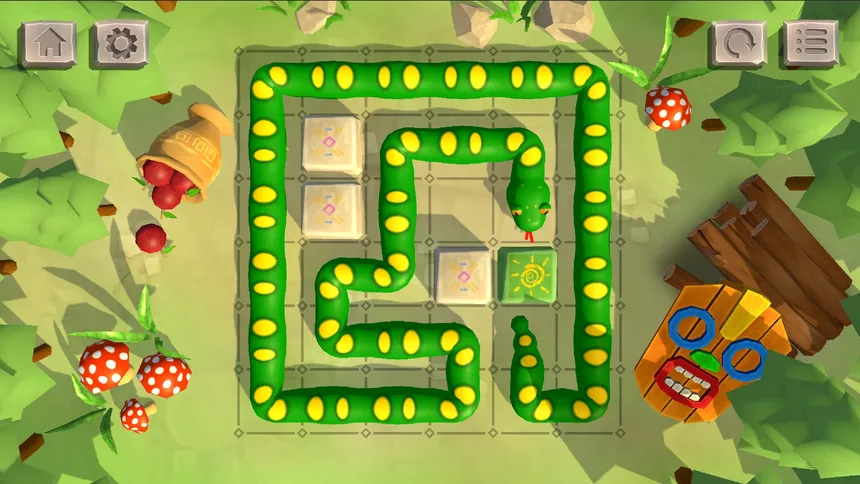 Скриншот 4 к игре Snake Coil: Puzzle Adventure