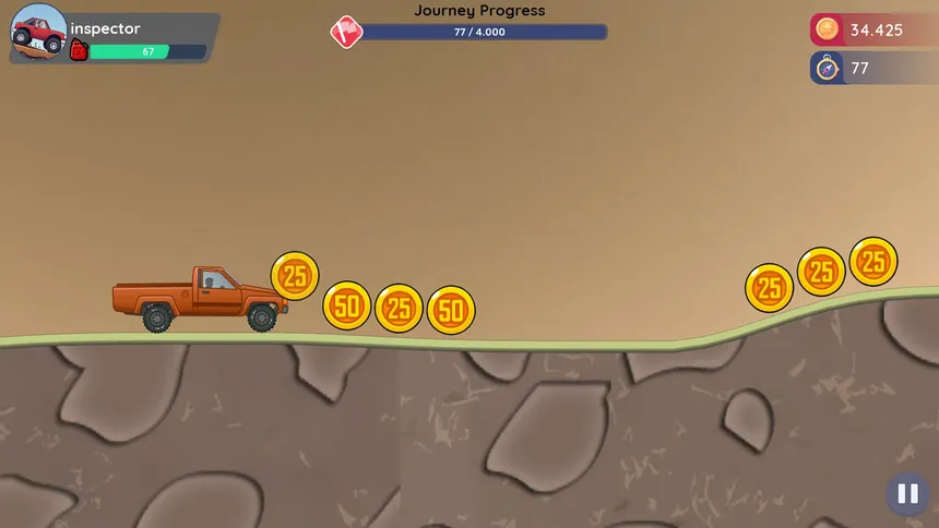Скриншот 4 к игре Extreme Hill Driver