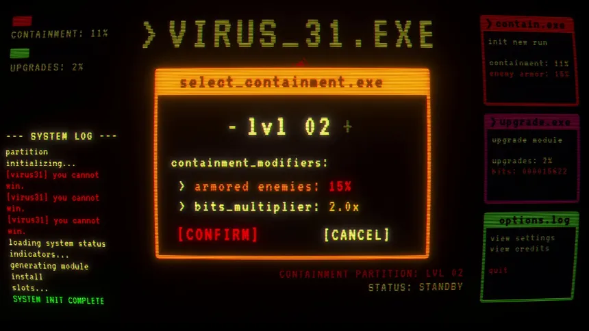 Скриншот 4 к игре VIRUS_31.EXE