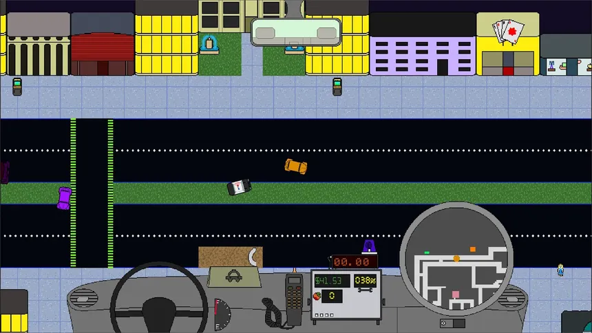 Скриншот 2 к игре Quirky Cabbie