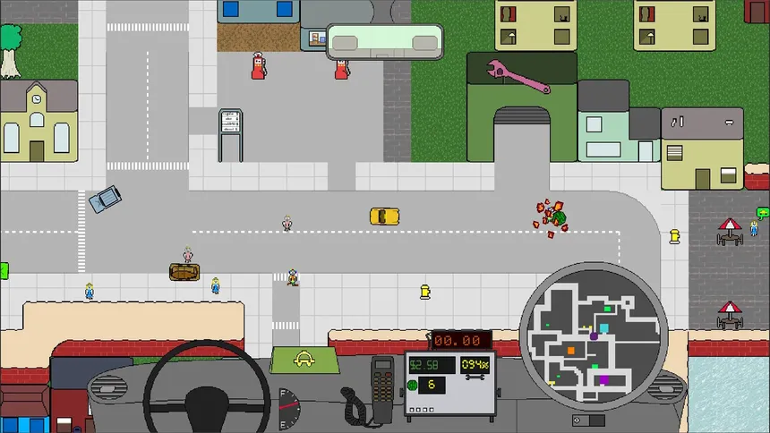 Скриншот 4 к игре Quirky Cabbie