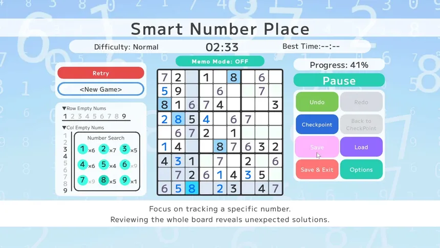 Скриншот 1 к игре Smart Number Place