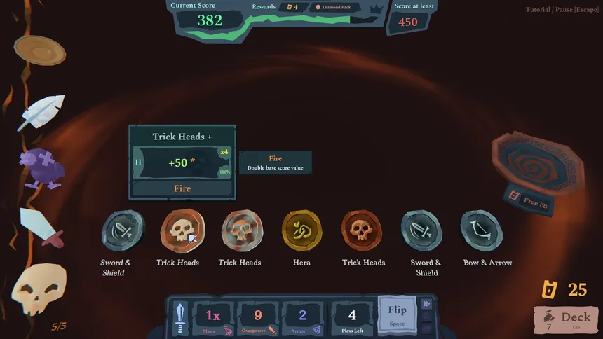 Скриншот 6 к игре Wunder: The Double-Sided Deckbuilder