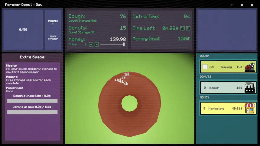 Скриншот 1 к игре Forever Donut