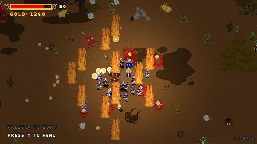 Скриншот 1 к игре PESKY ORCS!