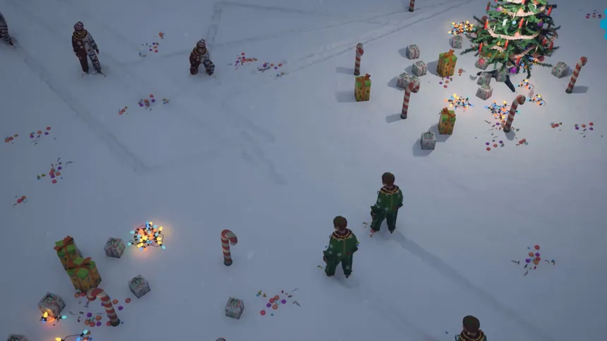 Скриншот 1 к игре Snowball Fight 2025