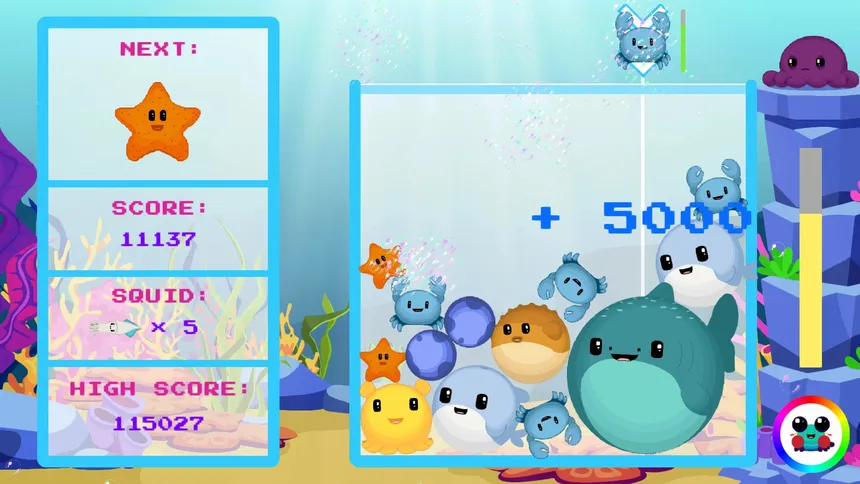 Скриншот 4 к игре Ocean Pop! : Calypso Collision