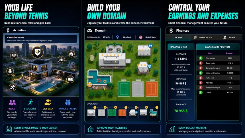 Скриншот 6 к игре Absolute Tennis Manager 2