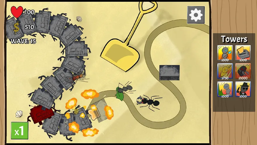 Скриншот 2 к игре Hivefront TD