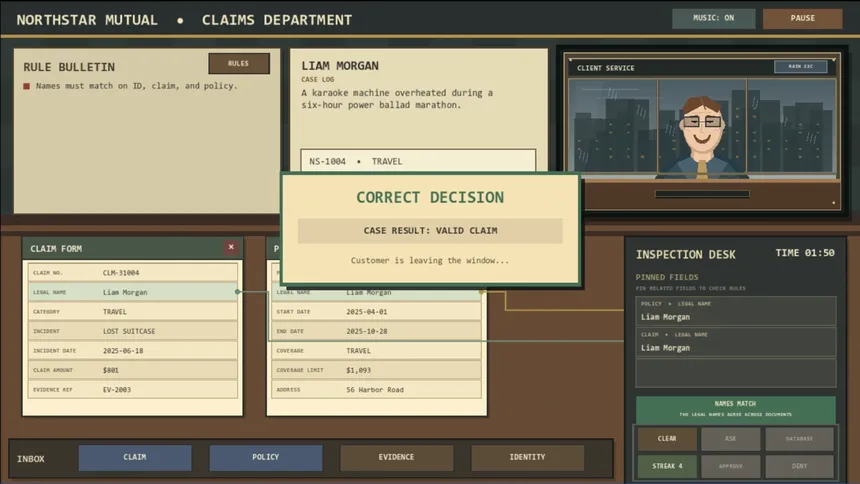 Скриншот 3 к игре Insurance Worker Game