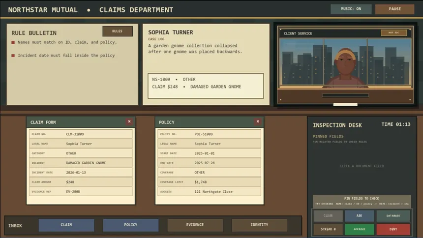 Скриншот 5 к игре Insurance Worker Game
