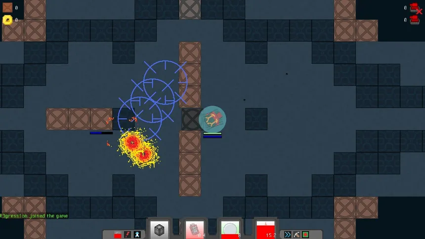 Скриншот 1 к игре Pixel Tanks