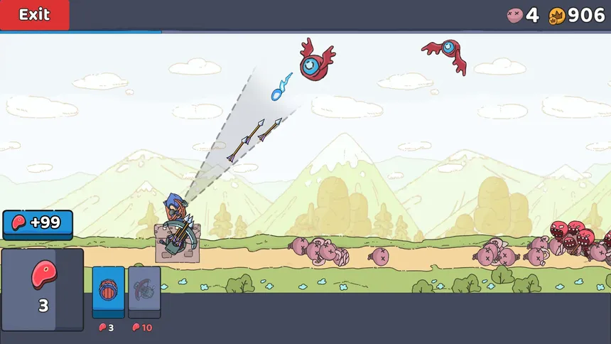 Скриншот 1 к игре Tower vs Goblins: Fight & Defence