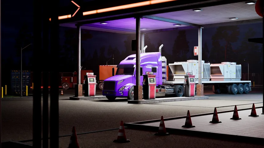 Скриншот 1 к игре Truck Simulator 2026: USA