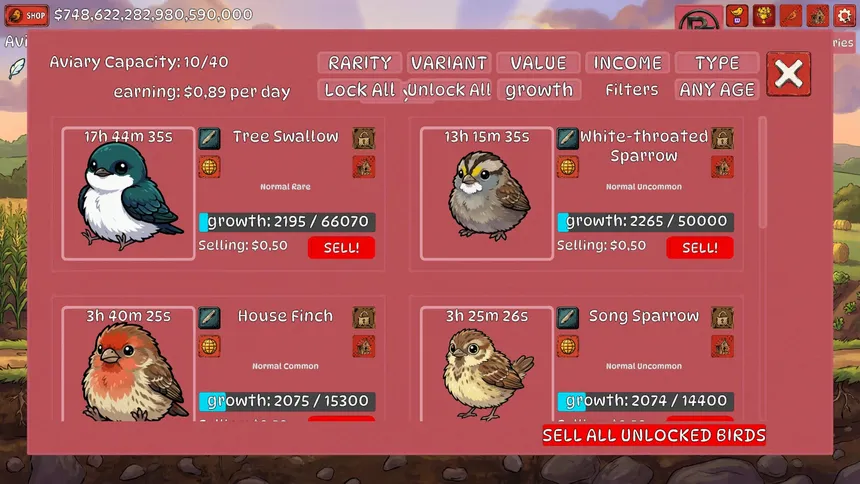 Скриншот 7 к игре Aviarium