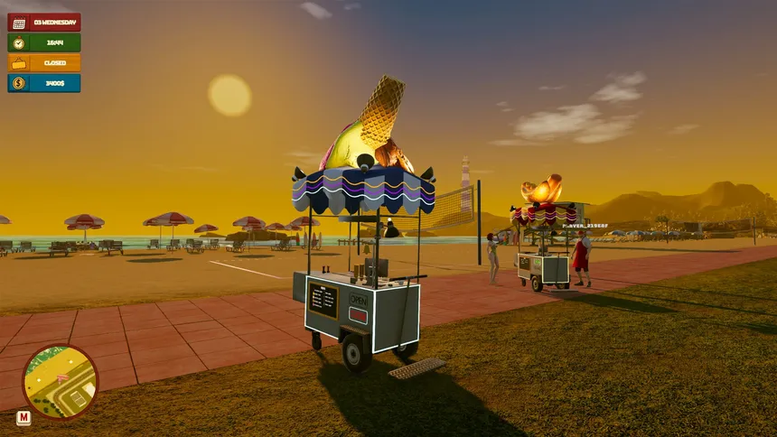 Скриншот 5 к игре Summer Delicious Simulator: Prologue