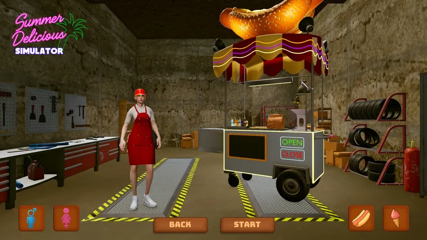 Скриншот 7 к игре Summer Delicious Simulator: Prologue