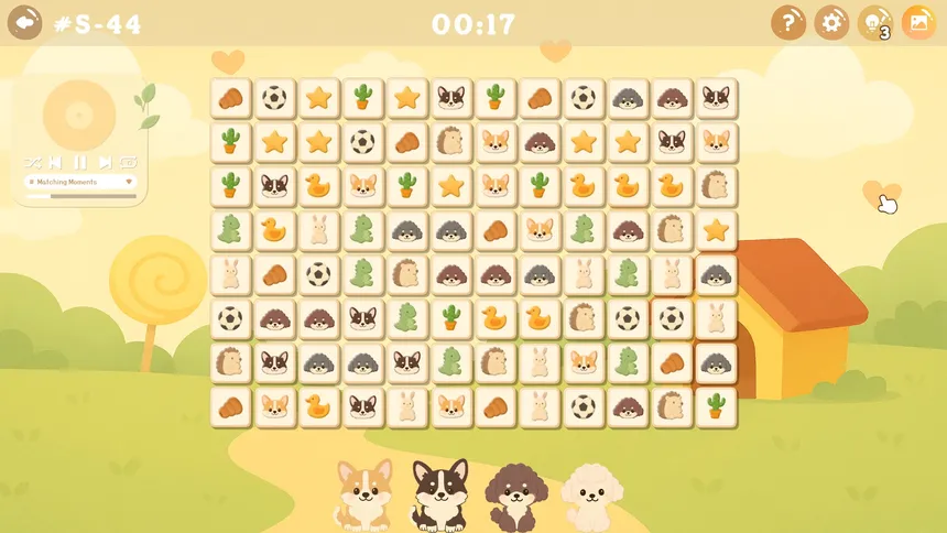 Скриншот 2 к игре Puppy Link - Соедини плитки