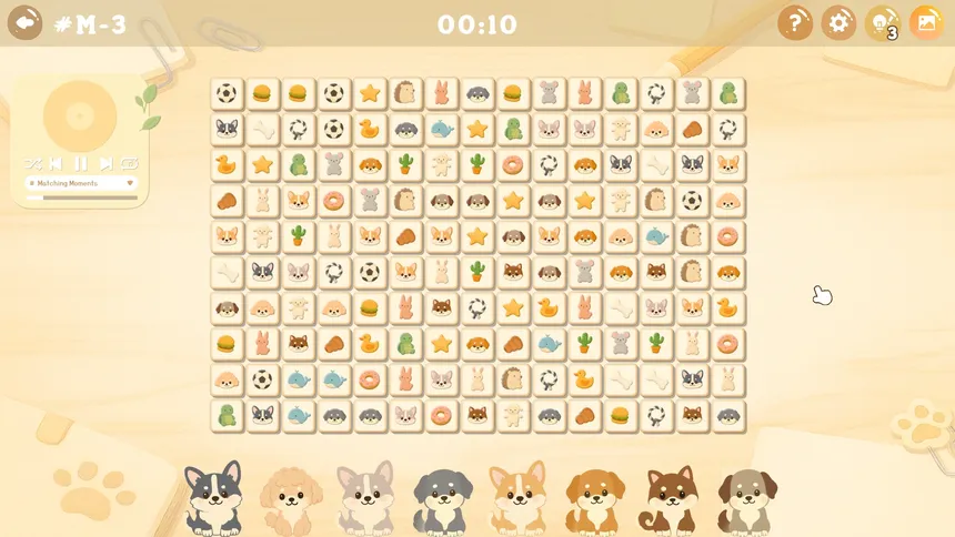 Скриншот 4 к игре Puppy Link - Соедини плитки