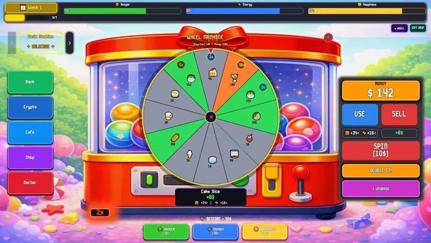 Скриншот 5 к игре Gift Drop Machine: Life Simulator