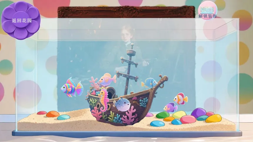 Скриншот 5 к игре Mine puzzle pieces of flower garden world