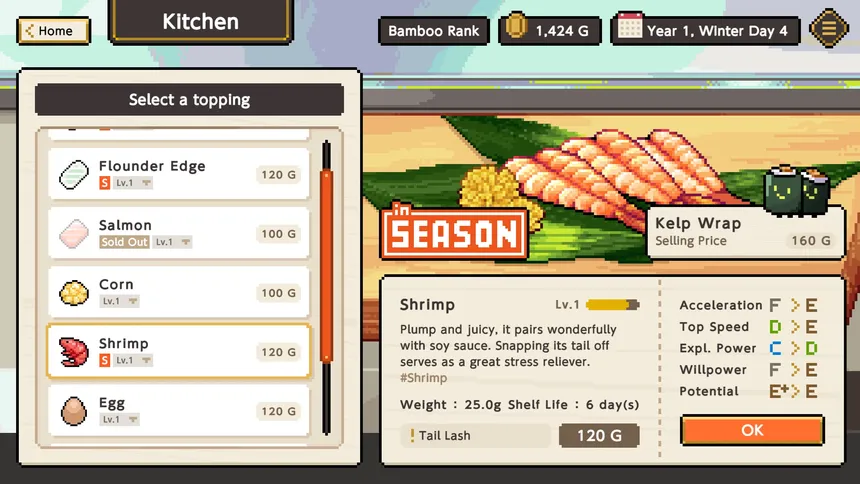 Скриншот 4 к игре Wabisabi SushiDerby