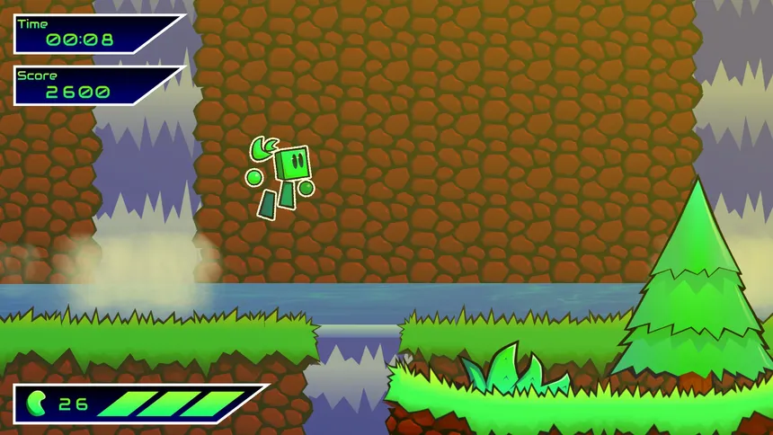 Скриншот 1 к игре Greeny The Blox