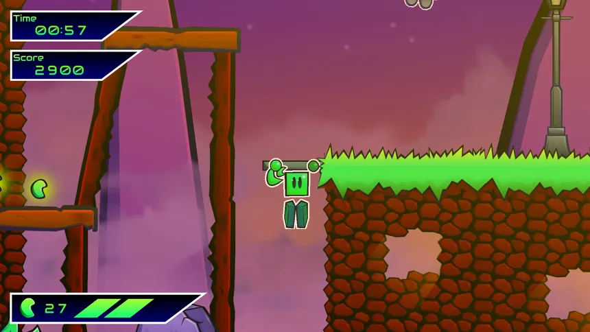 Скриншот 2 к игре Greeny The Blox