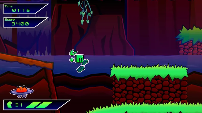 Скриншот 3 к игре Greeny The Blox