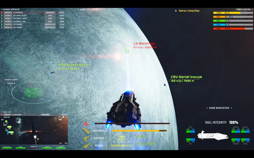 Скриншот 1 к игре Starship Command: Orion Spur