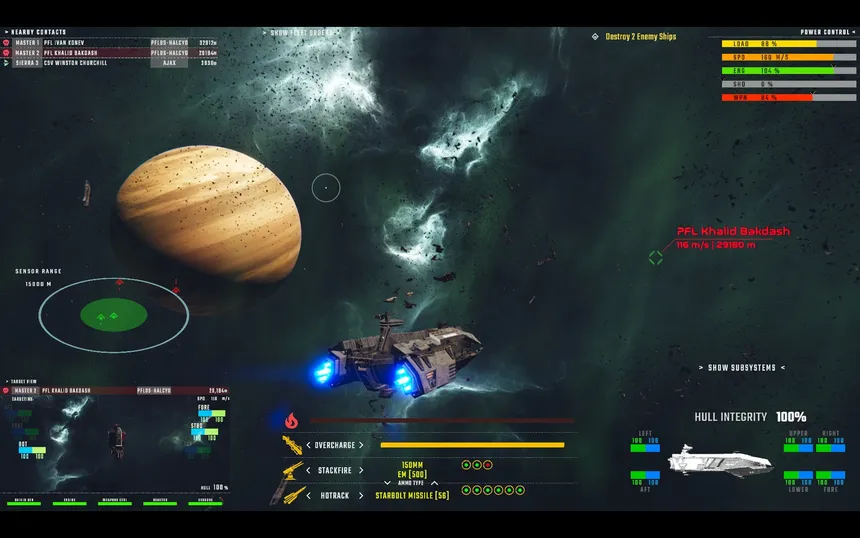 Скриншот 2 к игре Starship Command: Orion Spur
