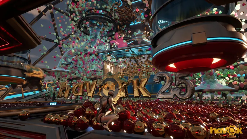 Скриншот 1 к игре Havok Balloons Tech Showcase