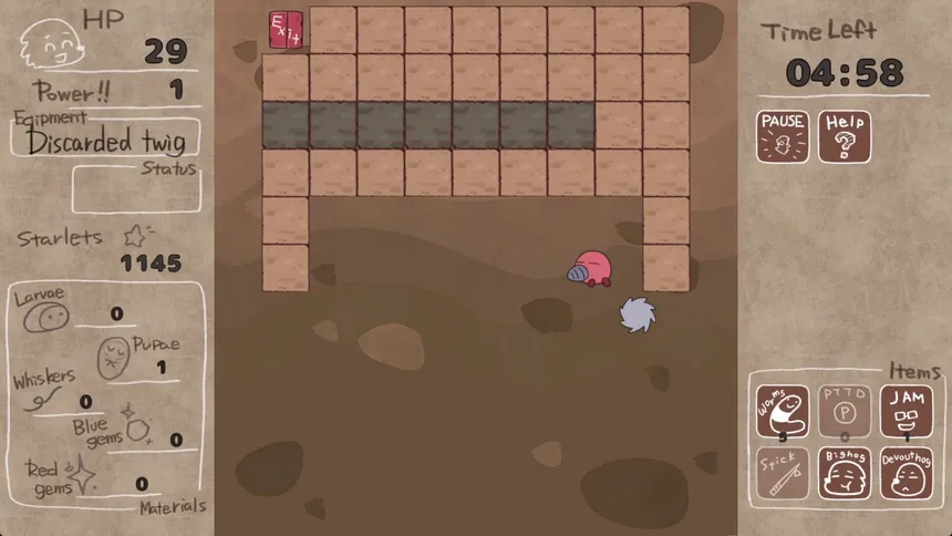 Скриншот 1 к игре Dougie Dighog's Digging Life